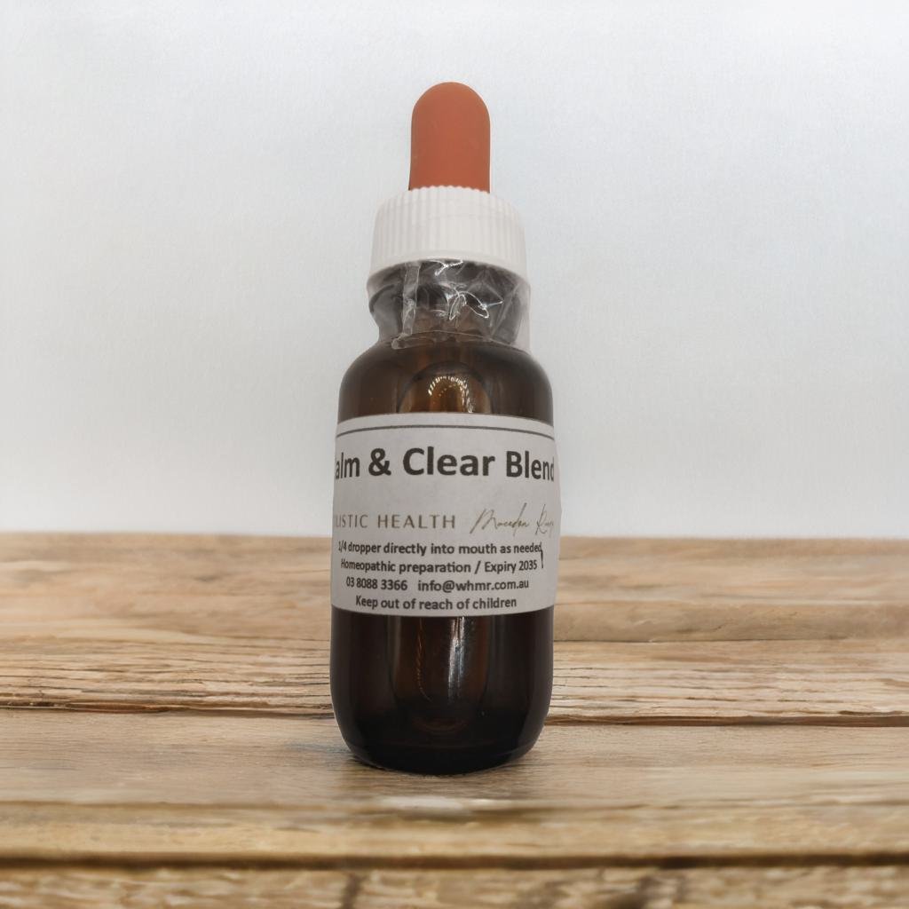 Homeopathic Calm & Clear blend