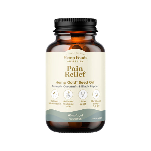 Pain relief 60 softgel capsules