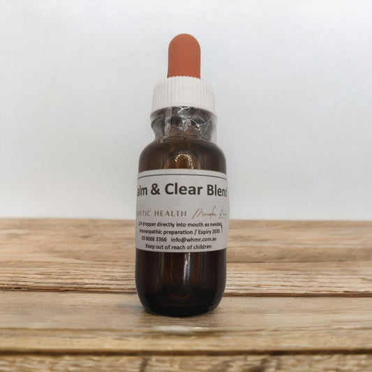 Homeopathic Calm & Clear blend